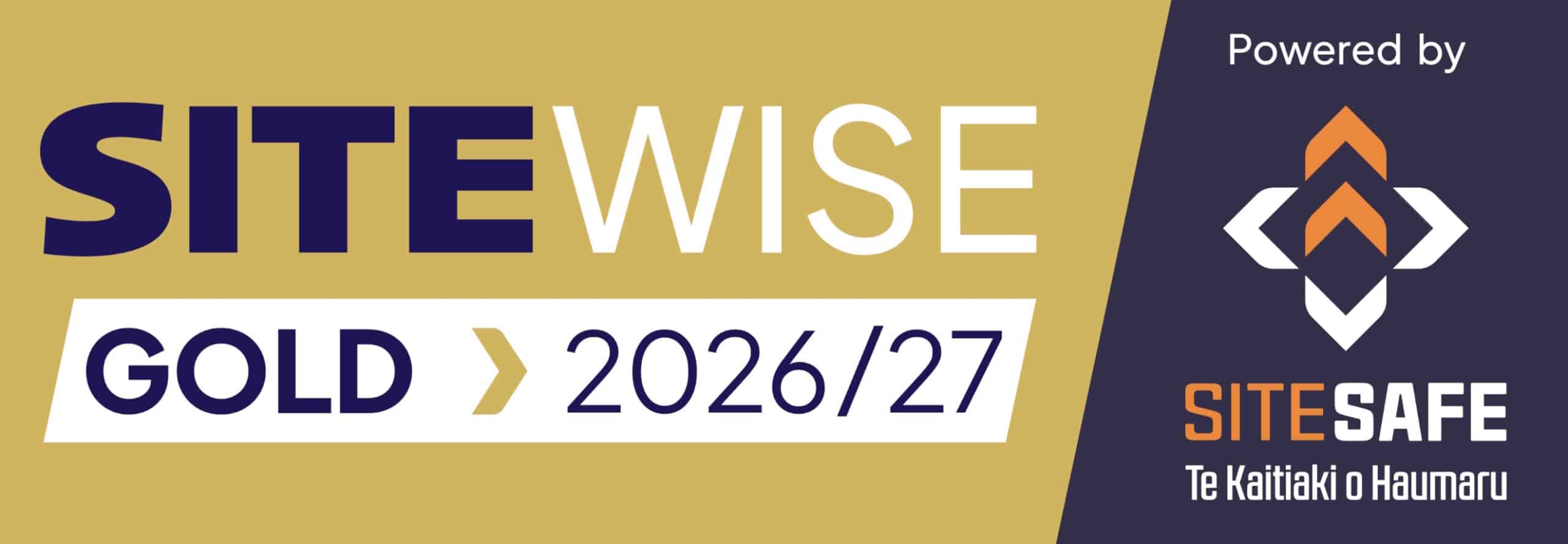 Site Wise Gold from Site Safe New Zealand